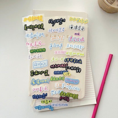 Colorful Sticker Roll Designs