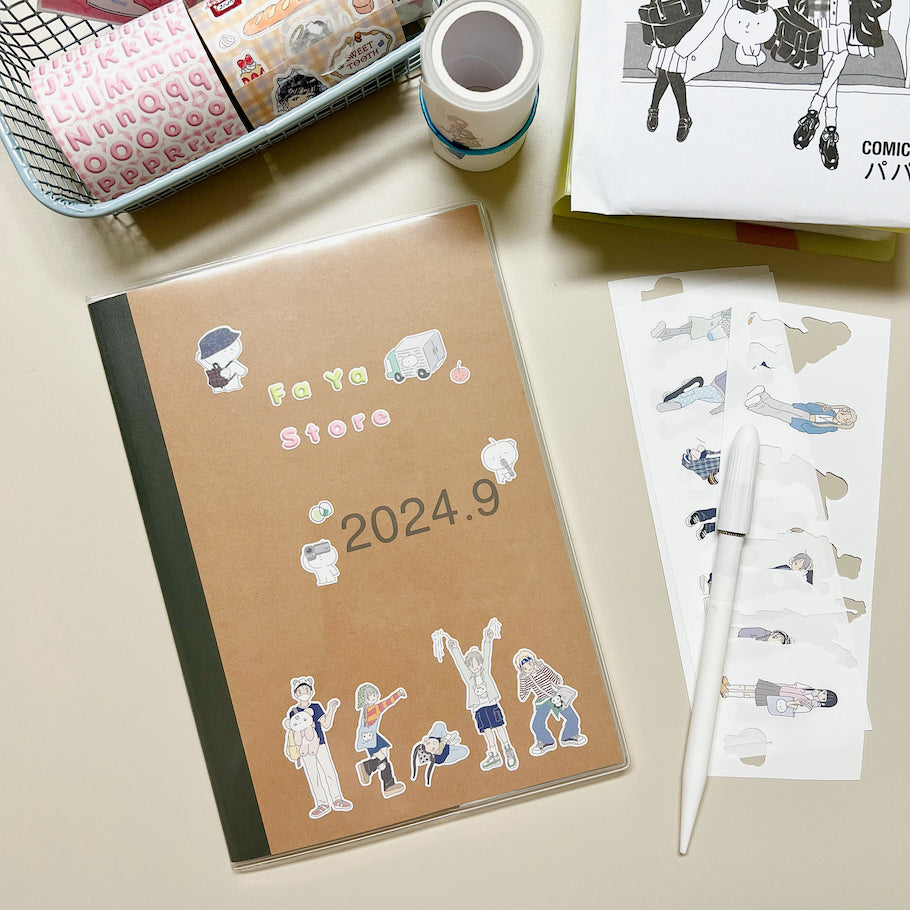 Use stickers to decorate planners