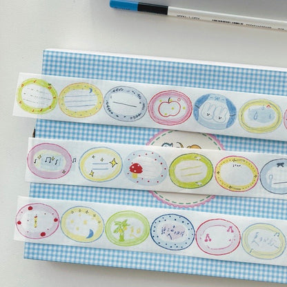 Washi Tape - Summer Poem & Romantic Slice