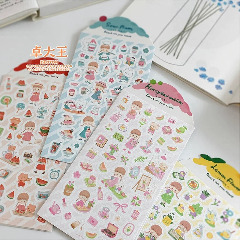 Die-Cut Sticker Sheets