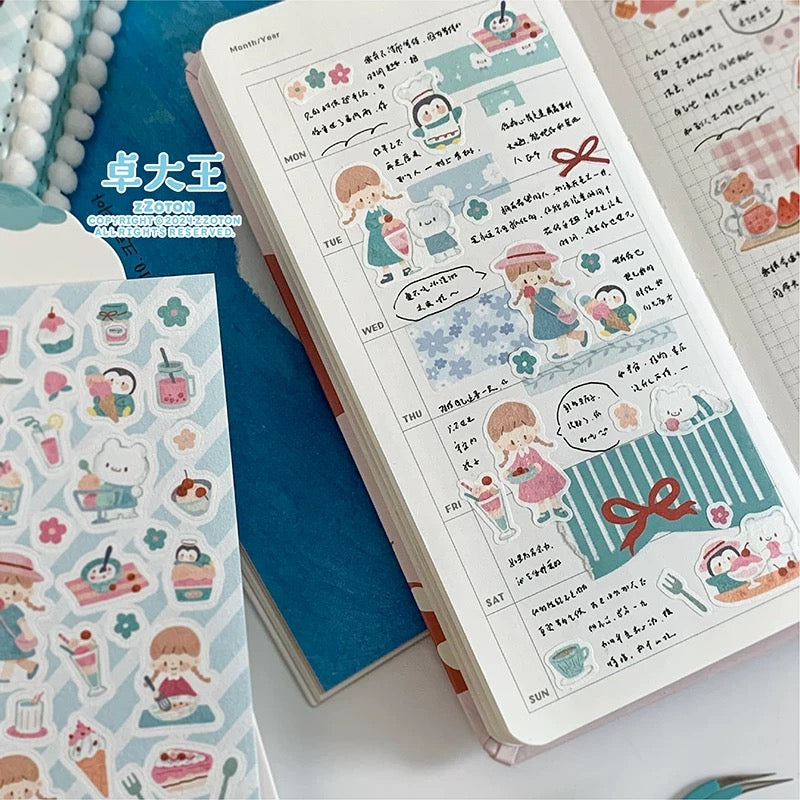 Use stickers in planners