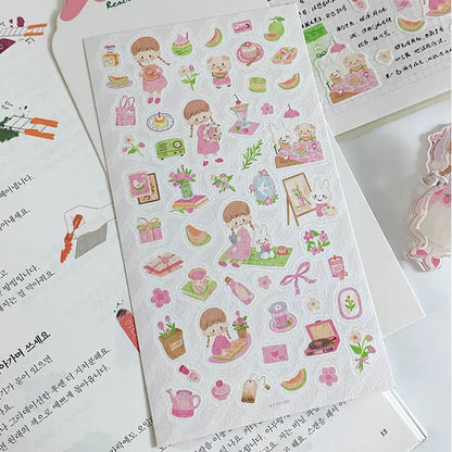 Use stickers in planners