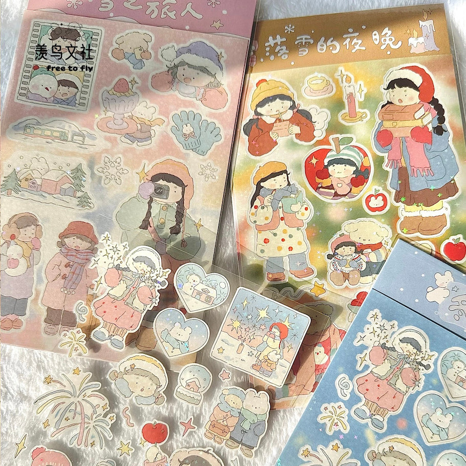 Lovely sticker sheets