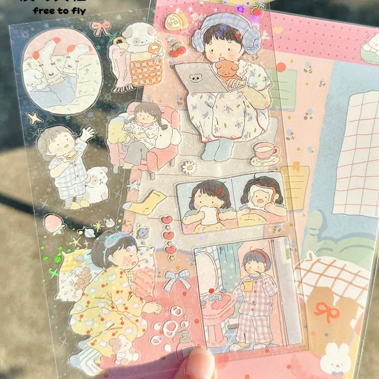 Shiny Sticker sheets