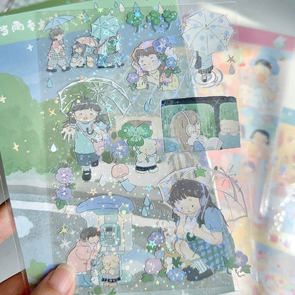 Lovely Shiny Sticker sheets