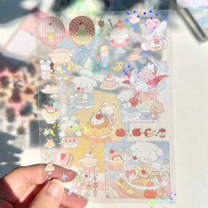 Lovely Shiny Sticker sheets