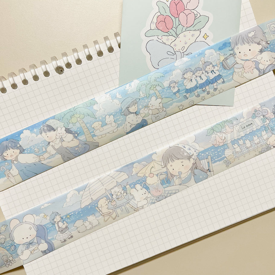 Lovely Washi Tape featuring sea