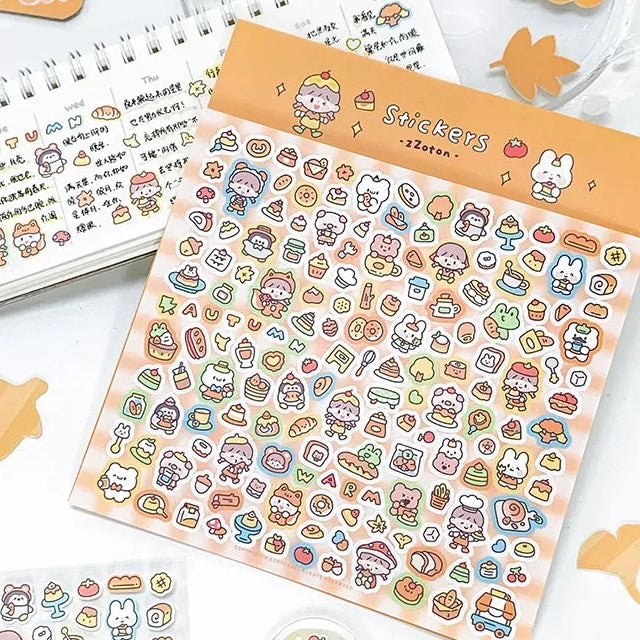 Deco Sticker Sheet - Autumn & Winter