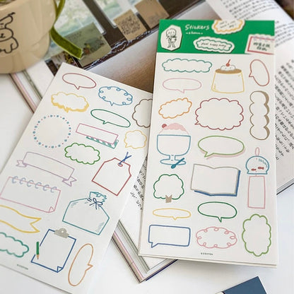 Die-Cut Sticker Sheets - Frame