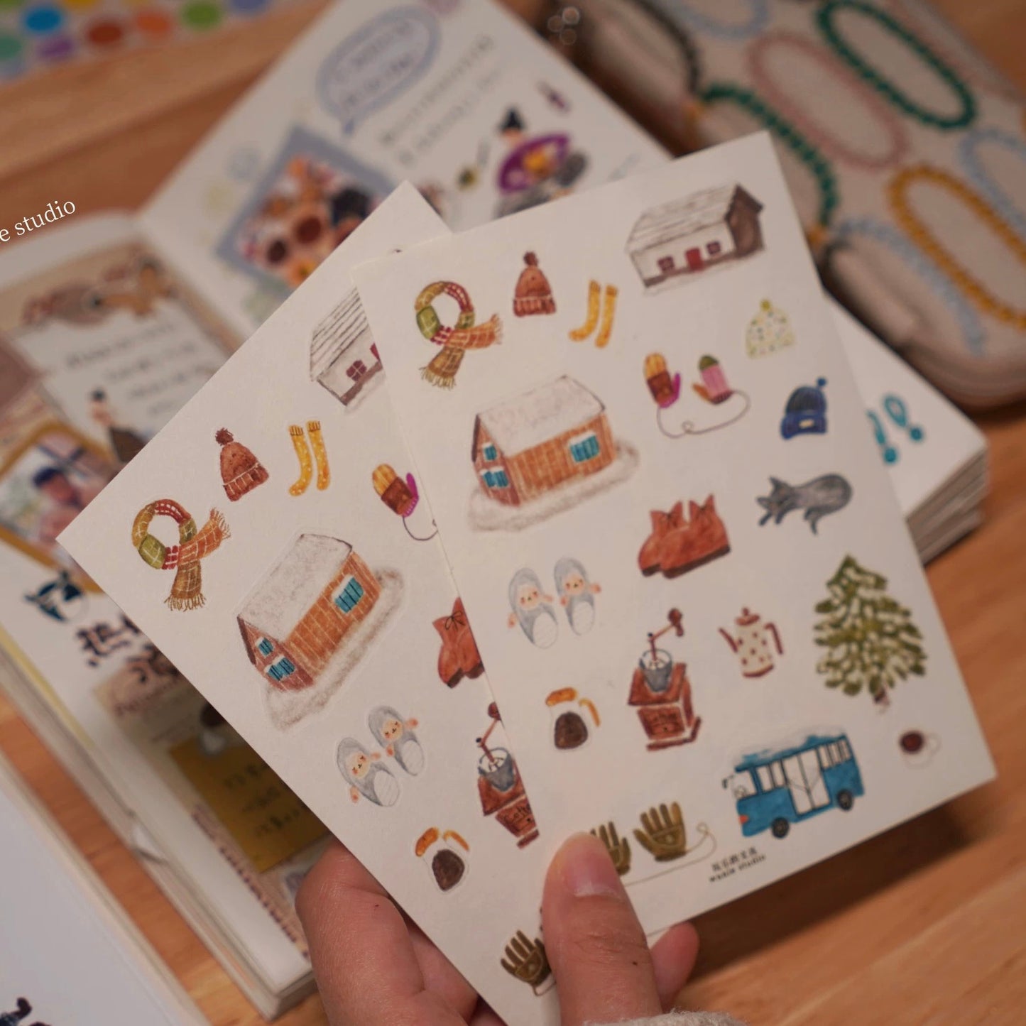 Die-Cut Sticker Sheets vol.7