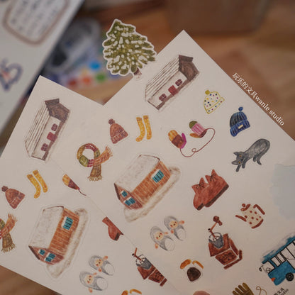 Die-Cut Sticker Sheets vol.7