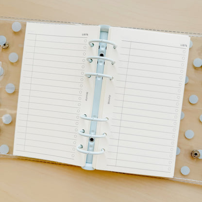 6-Hole Loose Leaf Paper Refills - List - A6 Personal Size