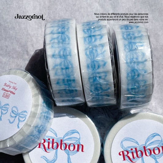 Ribbon Masking Tape - Baby Sky