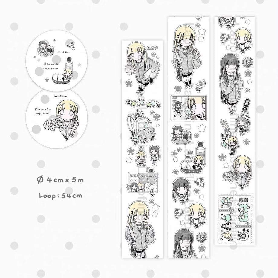 Die-Cut Sticker Roll - Club Day