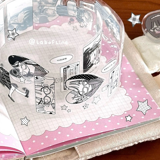 Die-Cut Sticker Roll - Signal On