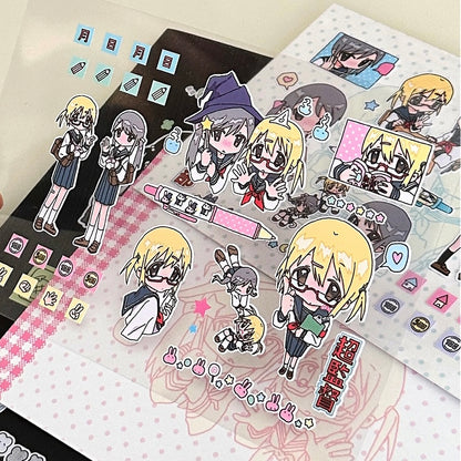 Die-Cut Sticker Sheet - Supernatural Research Club