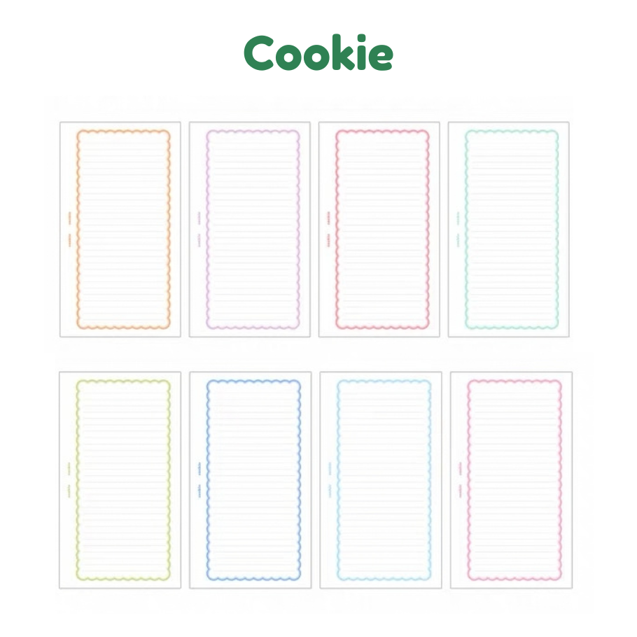Loose Leaf Paper Refills - Cookie & Polka Dot - A6 Personal Size
