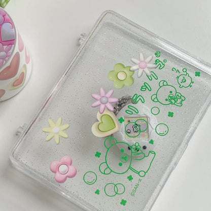 Die-Cut Sticker Roll - Flower & Heart