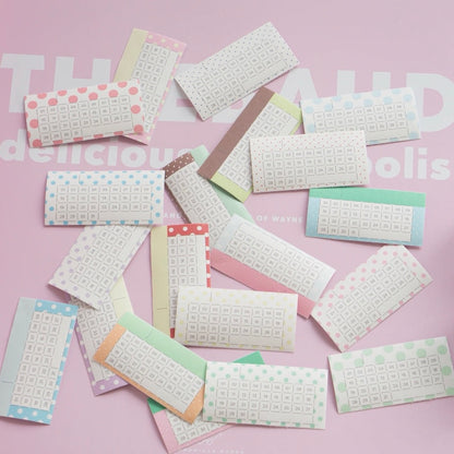 Die-Cut Sticker Roll - Monthly & Weekly
