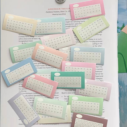 Die-Cut Sticker Roll - Monthly & Weekly