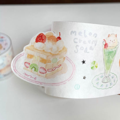 Die-Cut Sticker Roll - Tasty