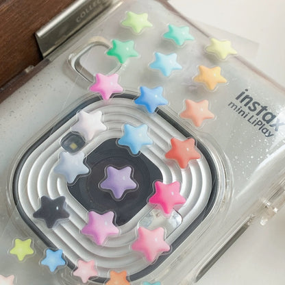 Die-Cut Sticker Roll - Flower, Heart, and Star