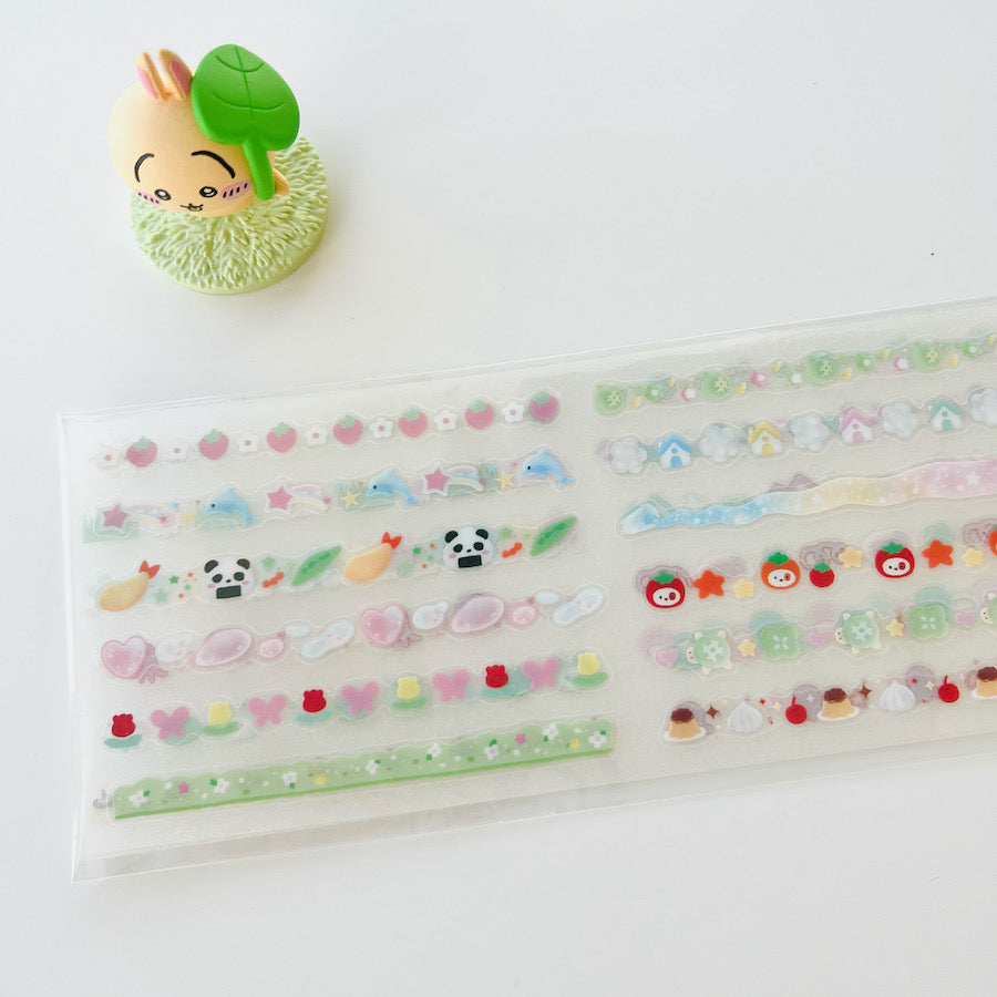 Die-Cut Sticker Roll - Little Lacework