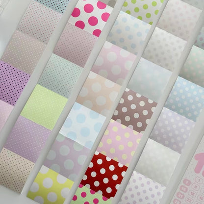 Writing Memo Roll - Polka Dot Squares