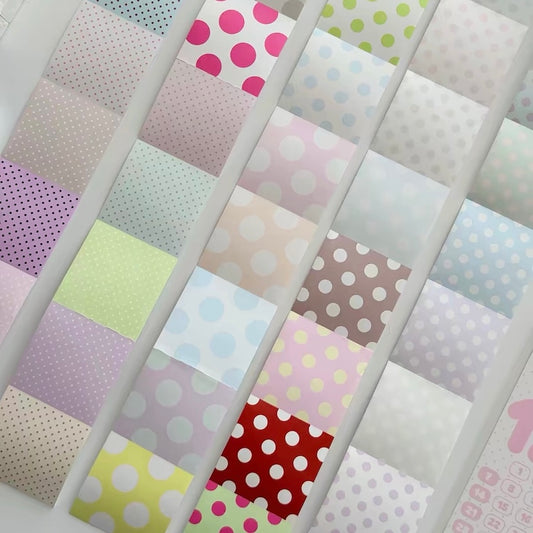 Writing Memo Roll - Polka Dot Squares