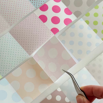 Writing Memo Roll - Polka Dot Squares