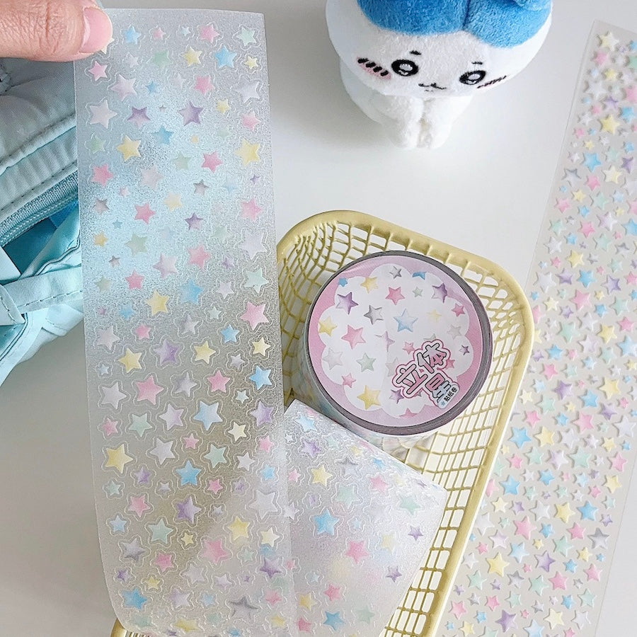 Die-Cut Sticker Roll - Pop Star