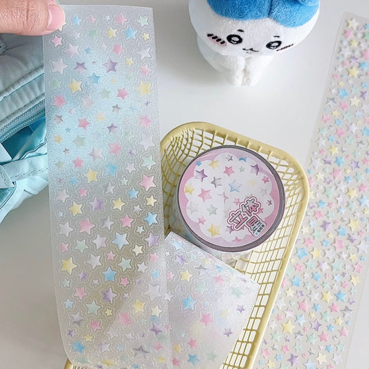 Die-Cut Sticker Roll - Pop Star