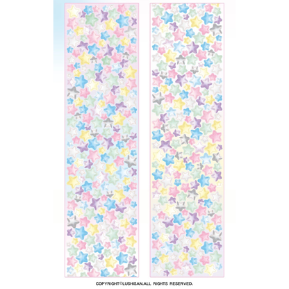 Die-Cut Sticker Roll - Pop Star