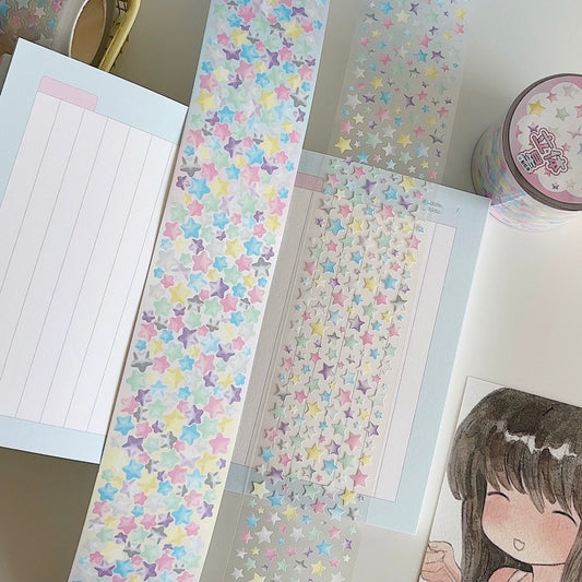 Die-Cut Sticker Roll - Pop Star