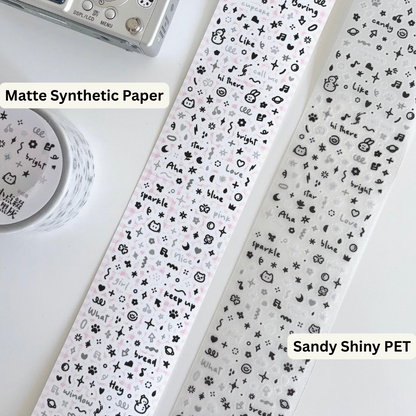 Die-Cut Sticker Roll - Small Decoration