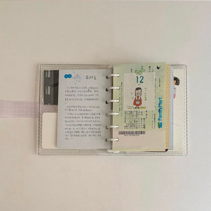 Colorful 6-Hole Loose Leaf Paper Refills - A7 Size