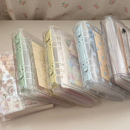 Polka Dot Binder - A6 Size