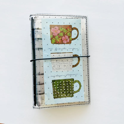 Polka Dots Binder - A6 Personal Size