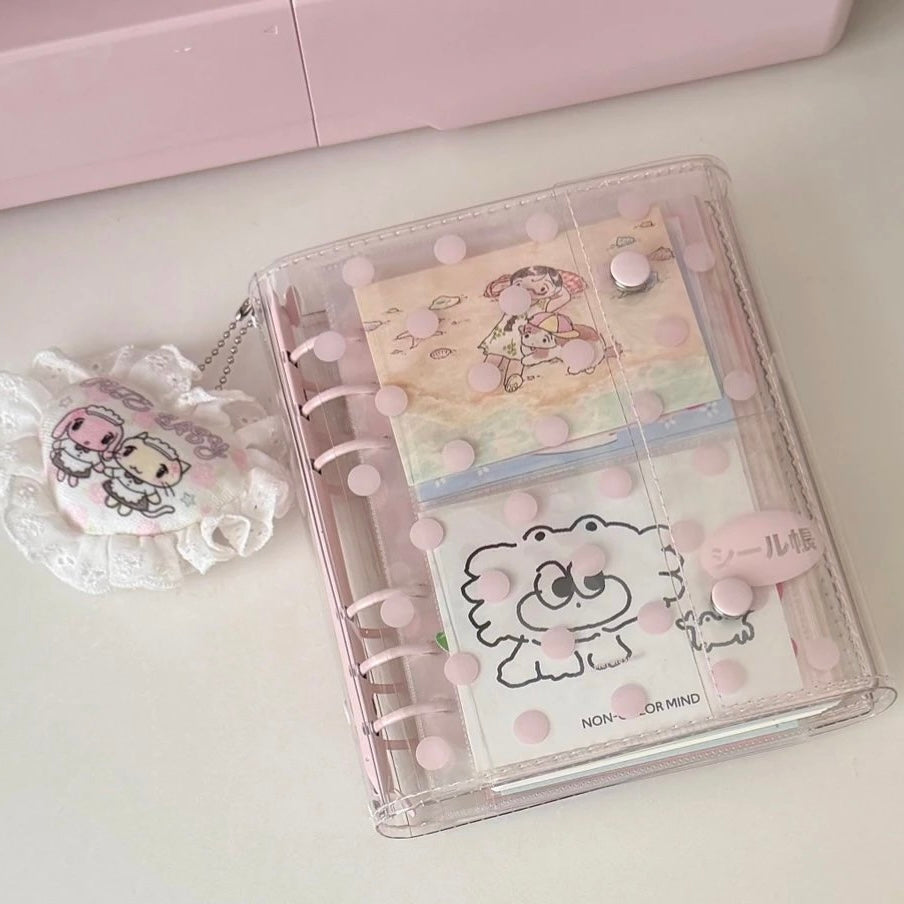 Polka Dot Binder - A6 Size