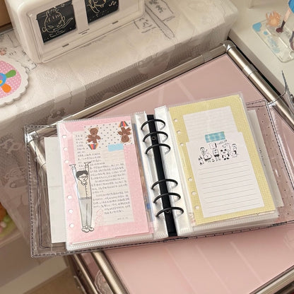 Polka Dot Binder - A6 Size