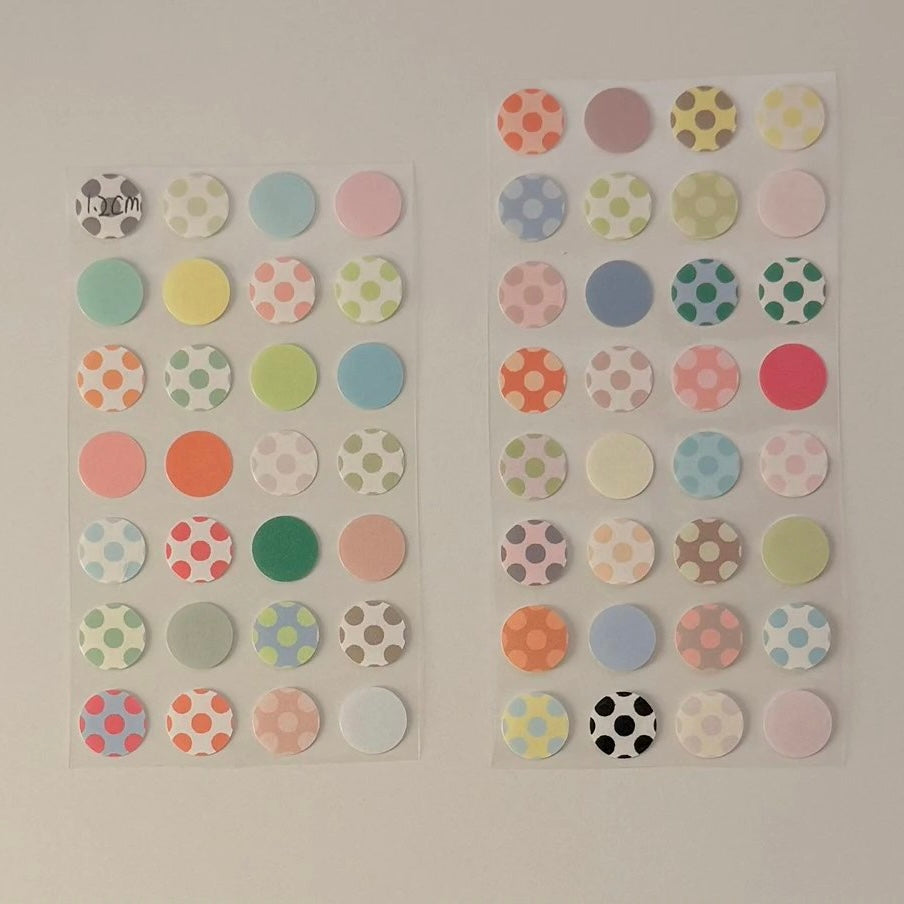 Die-Cut Sticker Roll - A Circle