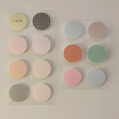 Die-Cut Sticker Roll - A Circle
