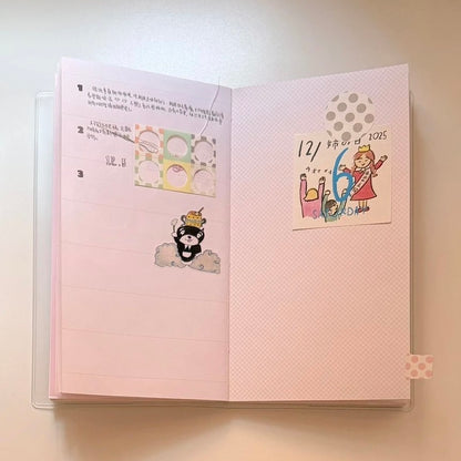 Die-Cut Sticker Roll - A Circle
