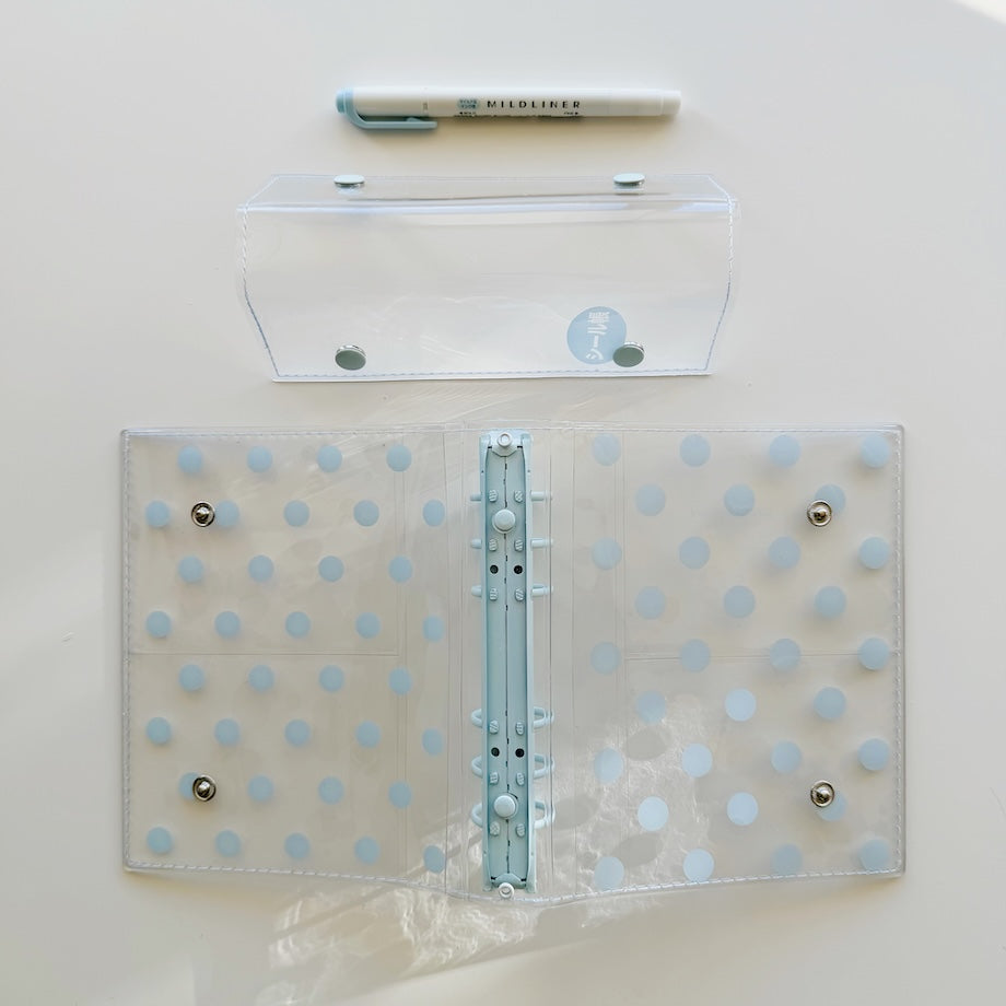 Polka Dot Binder - A6 Size