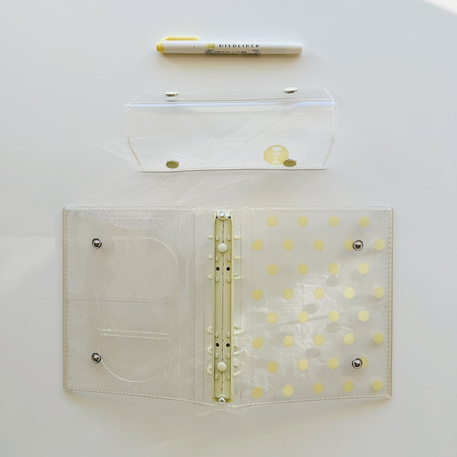 Polka Dot Binder - A6 Size