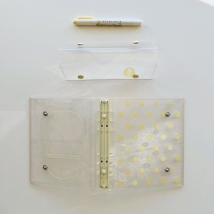 Polka Dot Binder - A6 Size