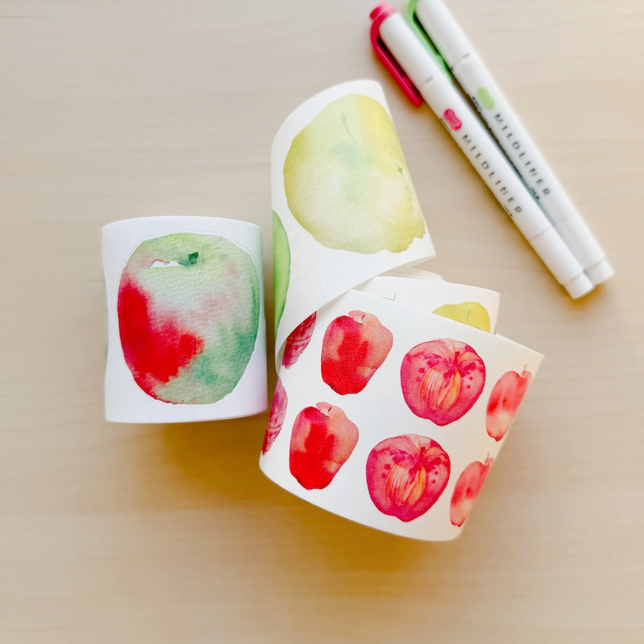 Sticker Roll - Apple Green