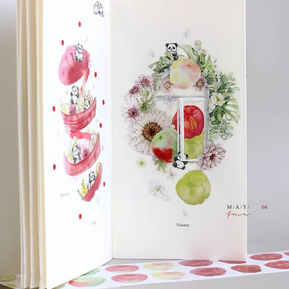 Sticker Roll - Apple Green