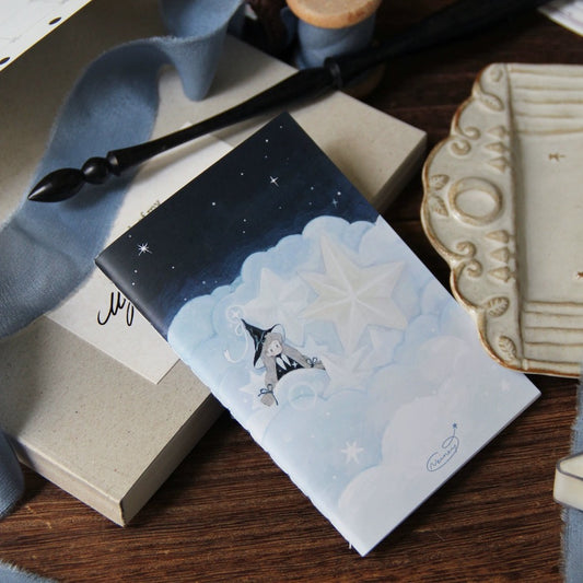 Evening Star Sticker Release Paper Book - M5 Size