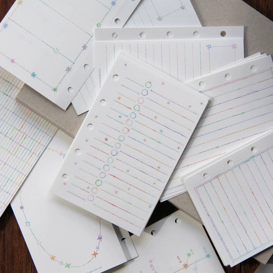 Neinei Loose Leaf Paper Refills - A7 & M5 Size